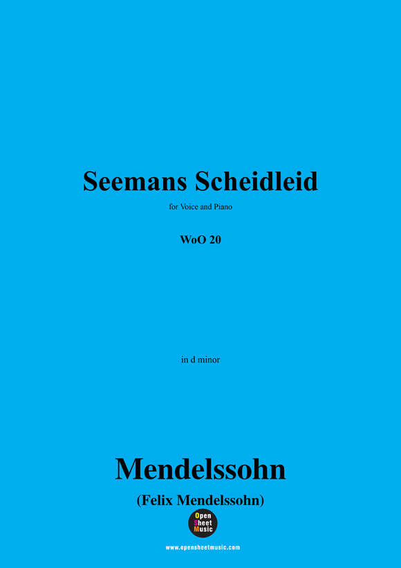 F. Mendelssohn-Seemans Scheidelied