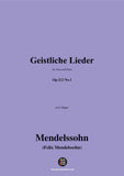 F. Mendelssohn-Geistliche Lieder