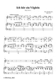 F. Mendelssohn-Ich hor ein Voglein