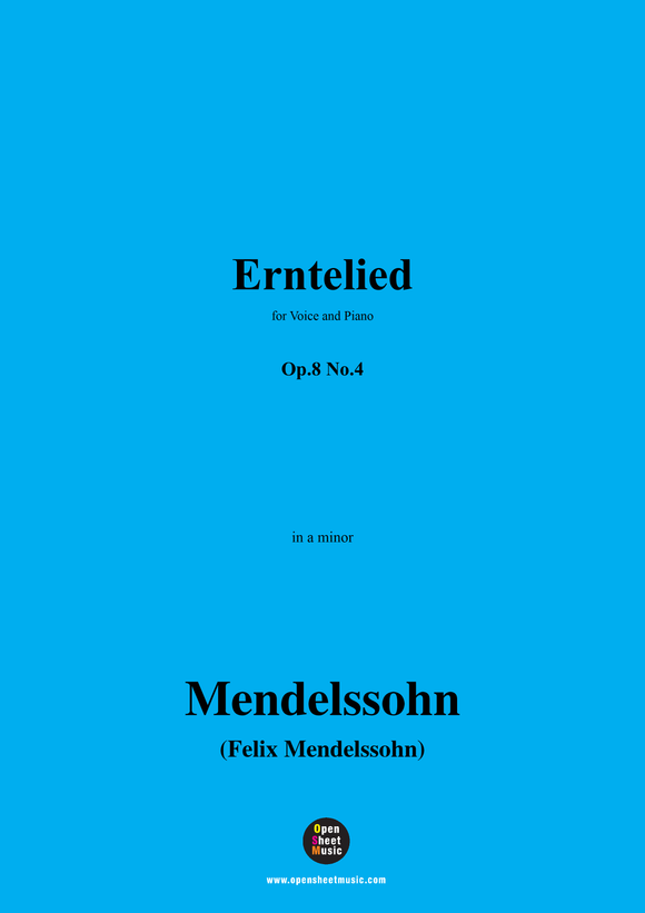 F. Mendelssohn-Erntelied