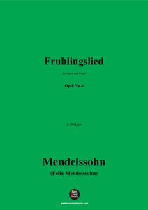 F. Mendelssohn-Fruhlingslied