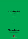 F. Mendelssohn-Fruhlingslied