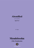 F. Mendelssohn-Abendlied