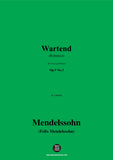 F. Mendelssohn-Wartend