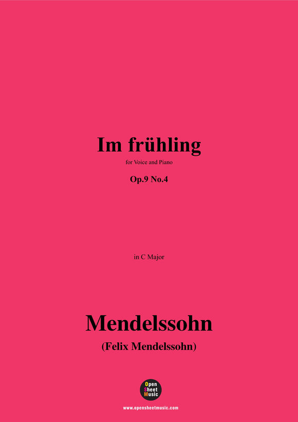 F. Mendelssohn-Im fruhling