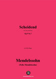 F. Mendelssohn-Scheidend