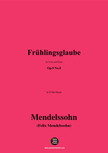 F. Mendelssohn-Frühlingsglaube