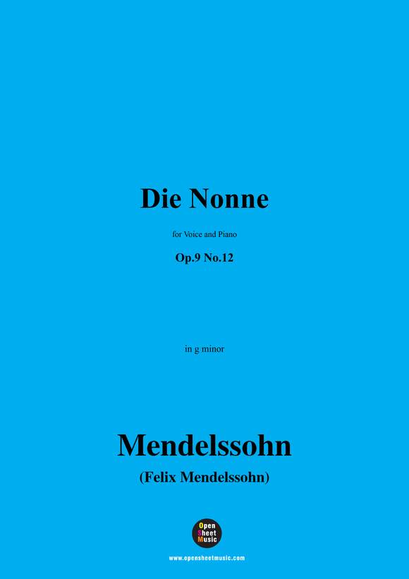 F. Mendelssohn-Die Nonne