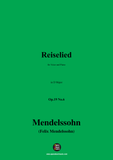 F. Mendelssohn-Reiselied,Op.19 No.6