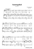 F. Mendelssohn-Sonntagslied,Op.34 No.5