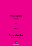 F. Mendelssohn-Morgengruss