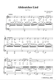 F. Mendelssohn-Altdeutches Lied,Op.57 No.1