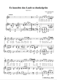 F. Mendelssohn-Es lauschte das Laub so dunkelgrün,Op.86 No.1