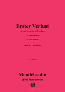 F. Mendelssohn-Erster Verlust