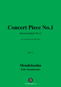 F. Mendelssohn-Concert Piece No.1(Konzertstuck No.1),Op.113