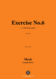 Merk-Exercise No.6,Op.11 No.6,from '20 Exercises,Op.11',for Cello