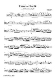 Merk-Exercise No.14,Op.11 No.14