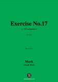 Merk-Exercise No.17,Op.11 No.17