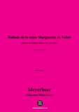 Meyerbeer-Ballade de la reine Marguerite de Valois