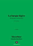 Meyerbeer-La barque légère