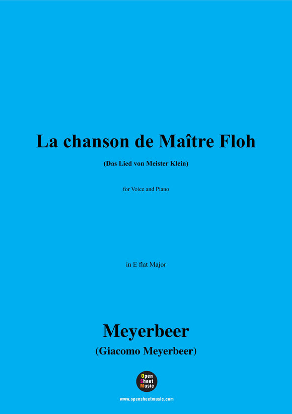 Meyerbeer-La chanson de Maître Floh