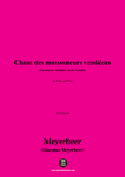 Meyerbeer-Chant des moissoneurs vendéens