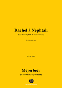 Meyerbeer-Rachel à Nephtali