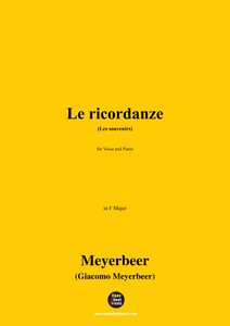 Meyerbeer-Le ricordanze