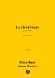 Meyerbeer-Le ricordanze