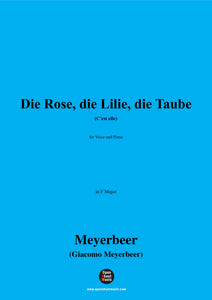 Meyerbeer-Die Rose,die Lilie,die Taube