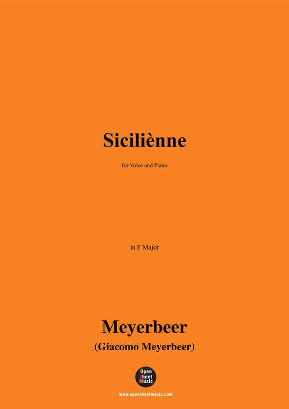 Meyerbeer-Siciliènne