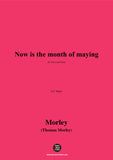 Morley-Now is the month of maying