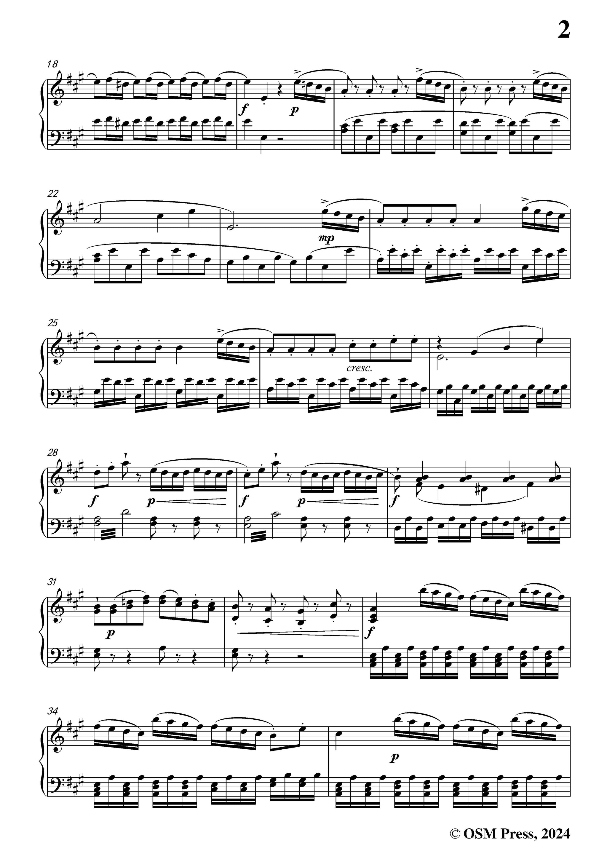 W. A. Mozart Violin Concerto No.5,K.219,for Violin and Piano