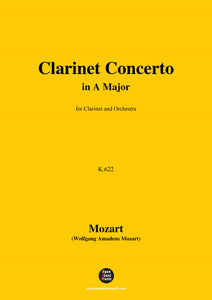 W. A. Mozart-Clarinet Concerto in A Major,K.622