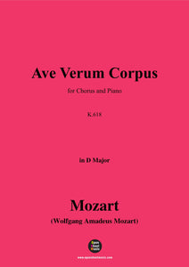 W. A. Mozart-Ave verum Corpus