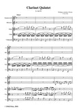 W. A. Mozart-Clarinet Quintet,K.Anh.90