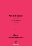 W. A. Mozart-Air de Suzanne