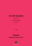 W. A. Mozart-Air de Suzanne(Act 4 No.27)