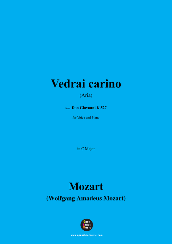 W. A. Mozart-Vedrai carino