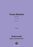 Paderewski-Treues Rösslein