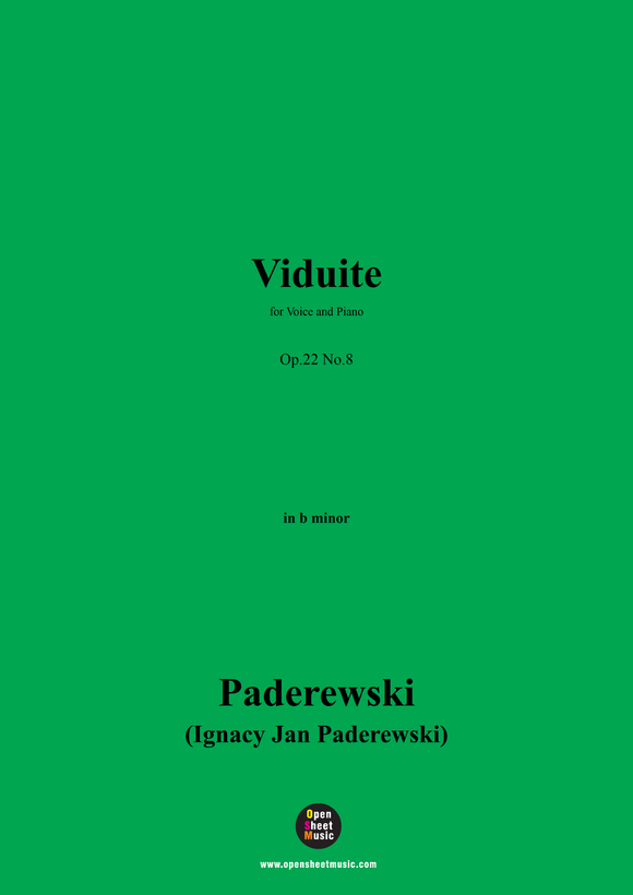 Paderewski-Viduite