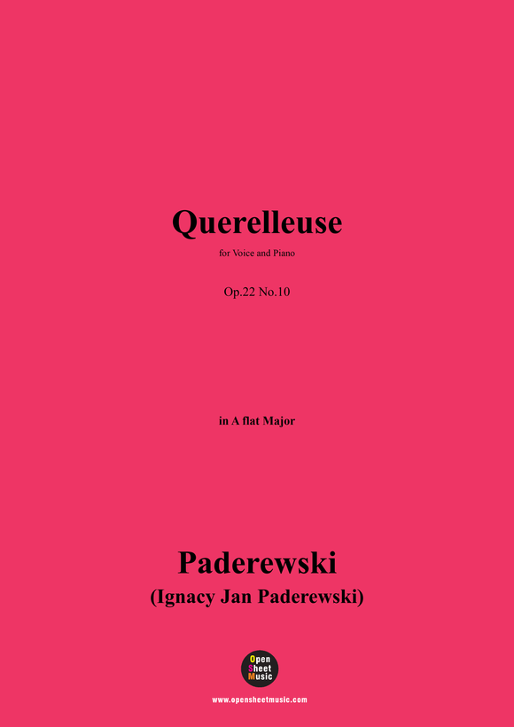 Paderewski-Querelleuse(1904)