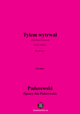 Paderewski-Tylem wytrwał
