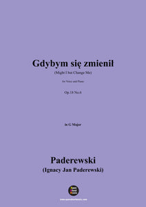 Paderewski-Gdybym się zmienił