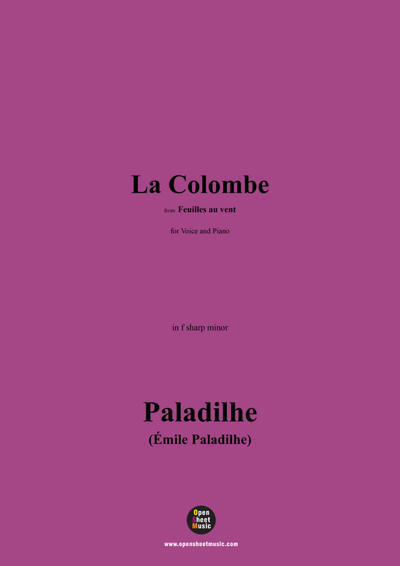 Paladilhe-La Colombe