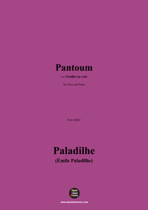 Paladilhe-Pantoum