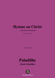 Paladilhe-Hymne au Christ