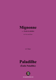 Paladilhe-Mignonne