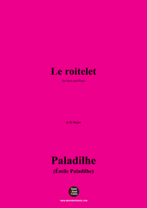 Paladilhe-Le roitelet