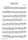 Alfredo Piatti-Caprice No.8,Op.25 No.8